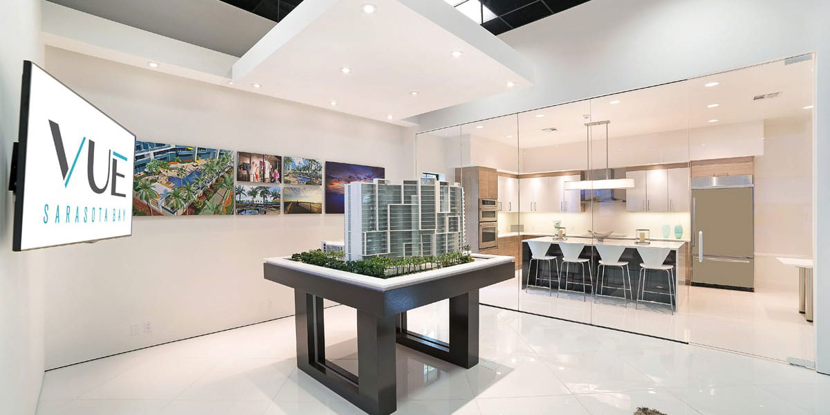 VUE Sarasota BaySales Environment Design