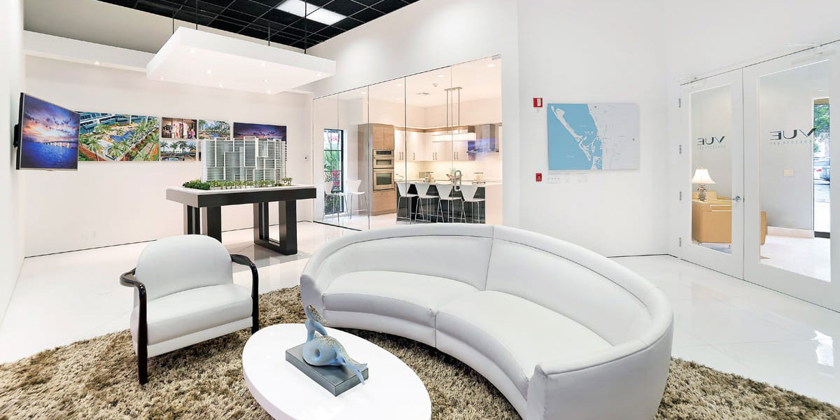 VUE Sarasota BaySales Environment Design