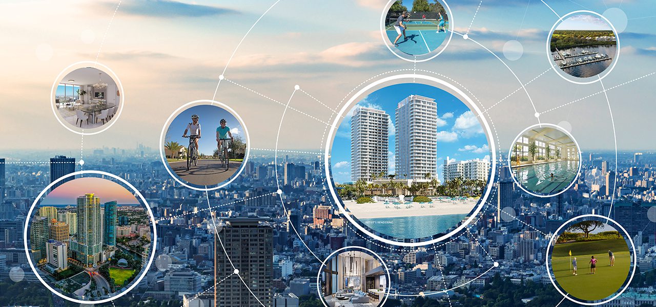 real estate marketing high rise residence
