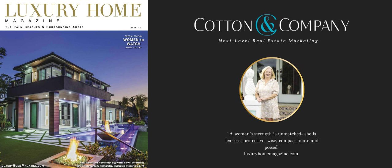 Laurie Andrews Featured in Latest Luxury Homes Magazine - Women to Watch